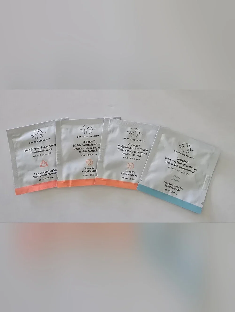 Drunk Elephant 13 Piece Travel Lot: Cleanser, Serum, D-Bronzi, Cream, Bag NEW - Picture 12 of 16